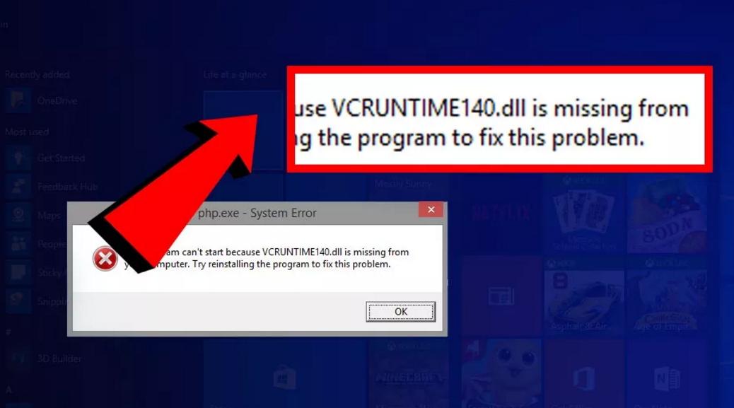 Ошибка 140 dll. Vcruntime140. Ошибка vcruntime140_1.dll. Runtime 140 dll. Vcruntime140.dll что это за ошибка как исправить.