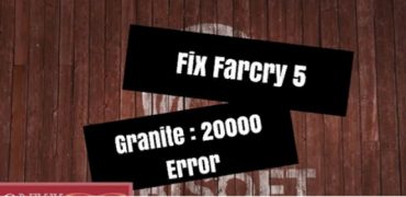 Ошибка granite 2000000 far cry 5 решение